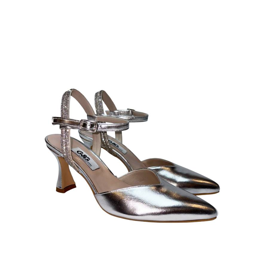G&G 3093 Satin T.70 Slingback Chanel