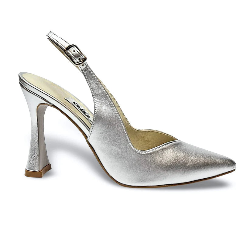 G&G 3086 Satin T.90 Slingback Chanel