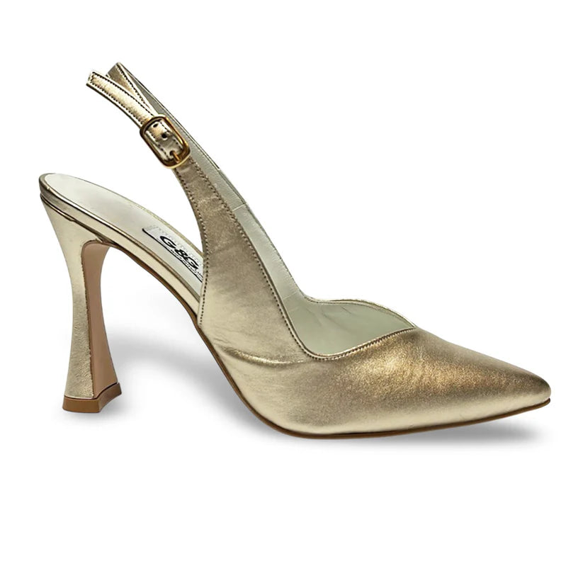 G&G 3086 Satin T.90 Slingback Chanel